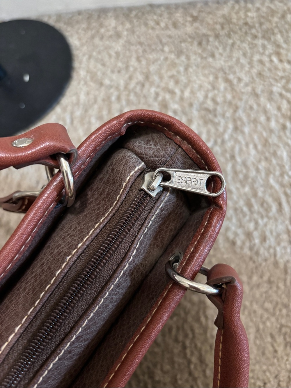 VINTAGE 2 way ESPRIT BAG - Picture 13 of 16